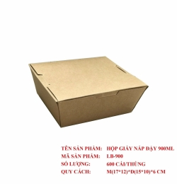 Hộp giấy nắp đậy